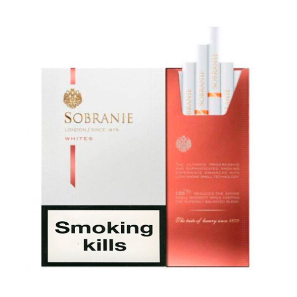 Sobranie White Russian Cigarettes | Cigarettesclub Online Store